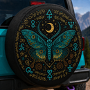 Mystic Moth Wicca Butterfly Custom Jeep Wheel Cover With Camera Hole