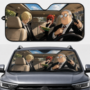 Sakamoto Days Custom Car Windshield Sunshades