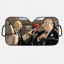 Sakamoto Days Custom Car Windshield Sunshades