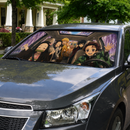 Kimetsu No Yaiba Chibi Custom Car Windshield Sunshades