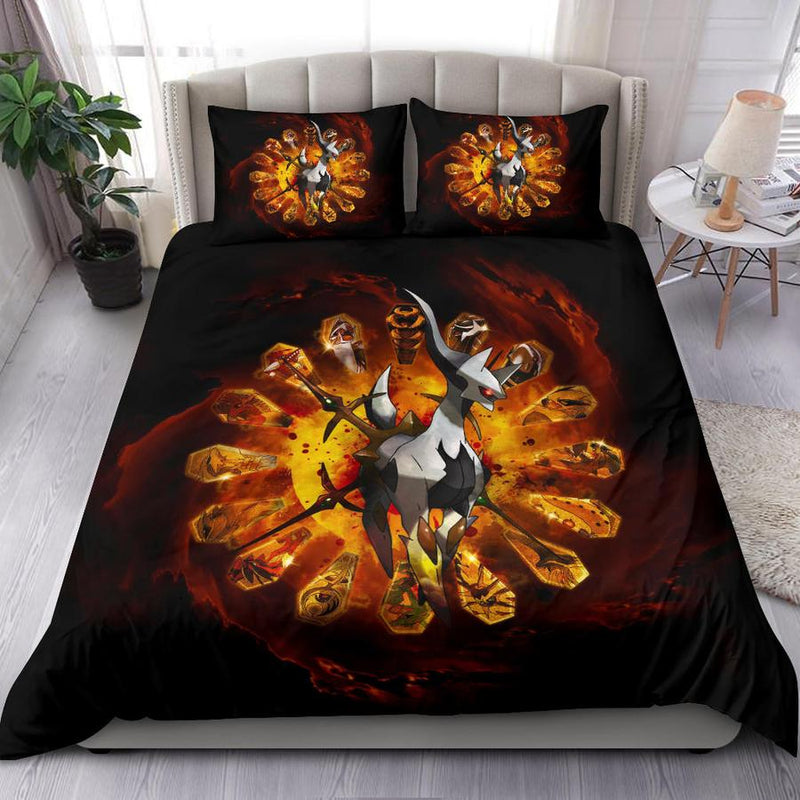 Pokemon Legends Arceus Custom Bedding Set Duvet Cover And 2 Pillowcases Nearkii