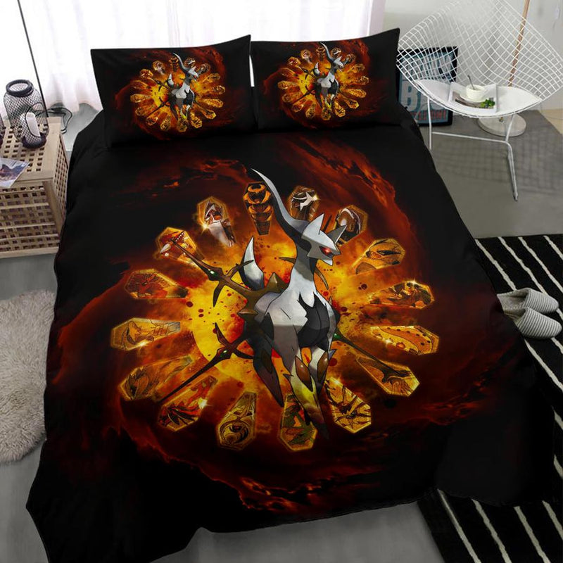 Pokemon Legends Arceus Custom Bedding Set Duvet Cover And 2 Pillowcases Nearkii