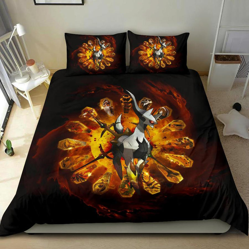 Pokemon Legends Arceus Custom Bedding Set Duvet Cover And 2 Pillowcases Nearkii