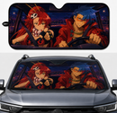 Tengen Toppa Kamina And Yoko Driving Custom Car Windshield Sunshades