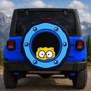SpongeBob Peeking Funny Face Car Spare Tire Cover
