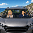 My Dress Up Darling Marin Waifu Anime Girl Custom Car Windshield Sunshades
