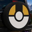 Ultra Ball Pokemon Car Spare Tire Cover With Camera Hole