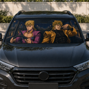 JoJo Dio And Giorno JoJo Bizarre Adventure Anime Custom Car Windshield Sunshades
