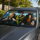 Dragon Ball Android 16 Android 17 Android 18 Custom Car Windshield Sunshades