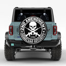 2nd Amendment Skull 1789 Car Spare Tire Cover