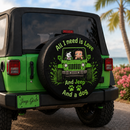 Green Betty Boop Love Jeep Dog Car Spare Tire Cover