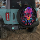3D Galaxy Skull Dream Catcher Car Spare Tire Cover