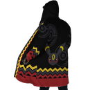 Umbreon Pokemon Anime Hooded Fleece Cloak Coat