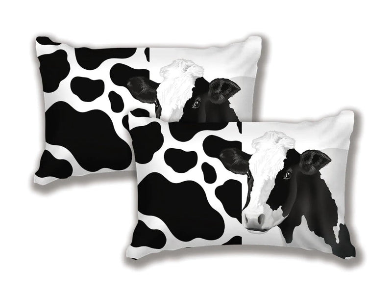 Cow Print Bedding Set Duvet Cover And 2 Pillowcases Nearkii