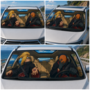 Naruto Akatsuki Obito And Deidara Driving Custom Car Windshield Sunshades