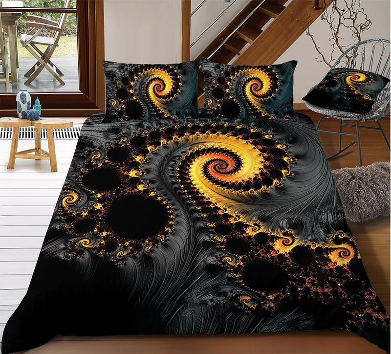 Dark Mystery Art Bedding Set Duvet Cover And 2 Pillowcases Nearkii