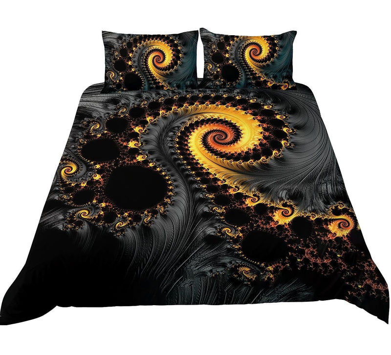 Dark Mystery Art Bedding Set Duvet Cover And 2 Pillowcases Nearkii