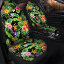 Flower Pattern Art Premium Custom Car Seat Covers Decor Protectors