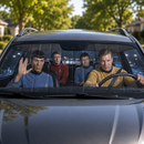 Star Trek Custom Car Windshield Sunshades