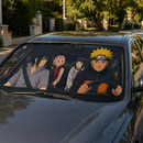 Naruto Sasuke Hinata And Sakura Custom Car Windshield Sunshades