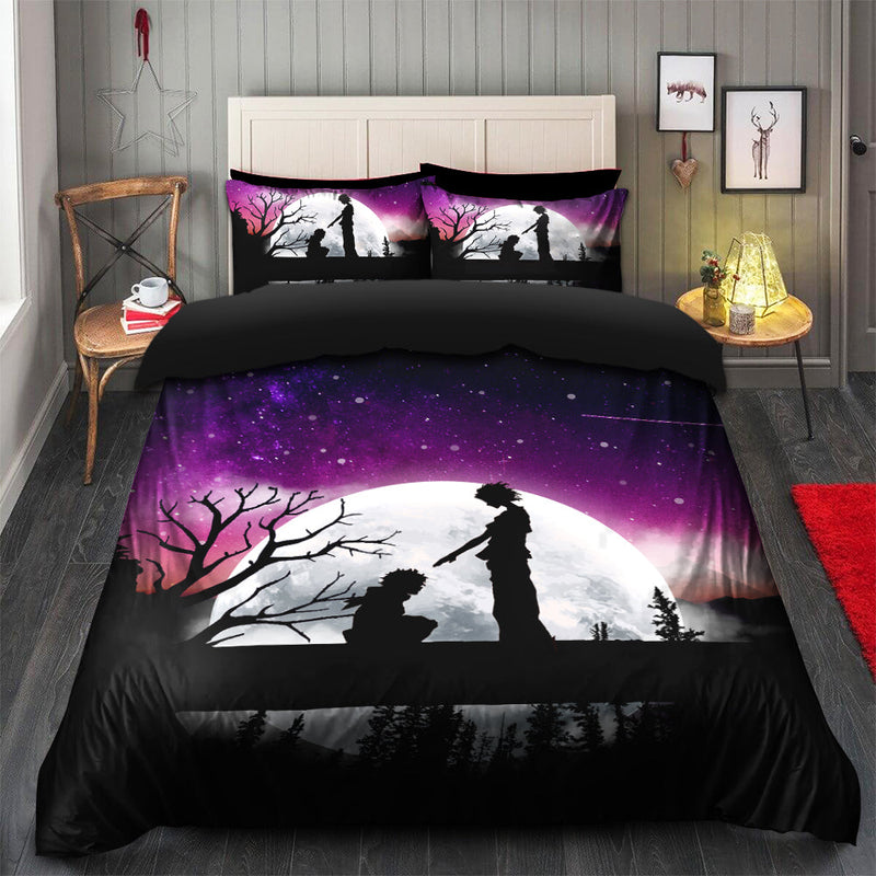 My Hero Academia Anime Moon Night Bedding Set Duvet Cover And 2 Pillowcases Nearkii