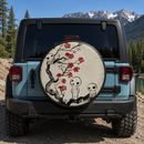 Princess Mononoke Kodama Ghibli Car Spare Tire Cover With Camera Hole