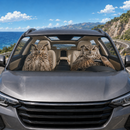 Two Owl Custom Car Windshield Sunshades