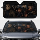 Horror Character Lover Auto Car Sun Shades