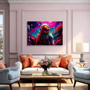 Psychedelic Astronaut NASA - Living Room - Canvas Wall Art - Print - Wall Decor