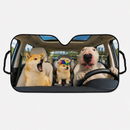 Doge Meme Custom Car Windshield Sunshades