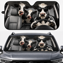 Driving Dairy Cows Custom Car Windshield Sunshades