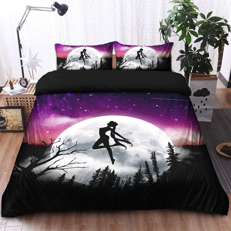 Sailor Moon Anime Night Bedding Set Duvet Cover And 2 Pillowcases Nearkii