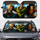 Dragon Ball Android 16 Android 17 Android 18 Custom Car Windshield Sunshades