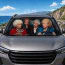 Funny Golden Girl Custom Car Windshield Sunshades
