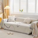 Modern Chic Gray Boho Couch Covers - Sofa Covers Bohemian - Gift