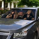 Spy X Family Anime Driving Custom Car Windshield Sunshades
