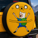 Finn And Jake Car Spair Tire Cover
