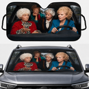 Funny Golden Girl Custom Car Windshield Sunshades