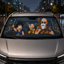 Dragon Ball Kame Senin Krillin And Goku Custom Car Windshield Sunshades