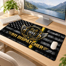 911 Dispatcher American Flag Desk Mat