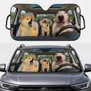 Doge Meme Custom Car Windshield Sunshades