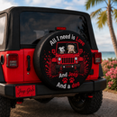 Red Betty Boop Love Jeep Dog Car Spare Tire Cover
