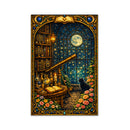 Mystic Moonlight Cat Jigsaw Puzzle