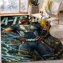 A-Train The Boys Rectangular Area Rug