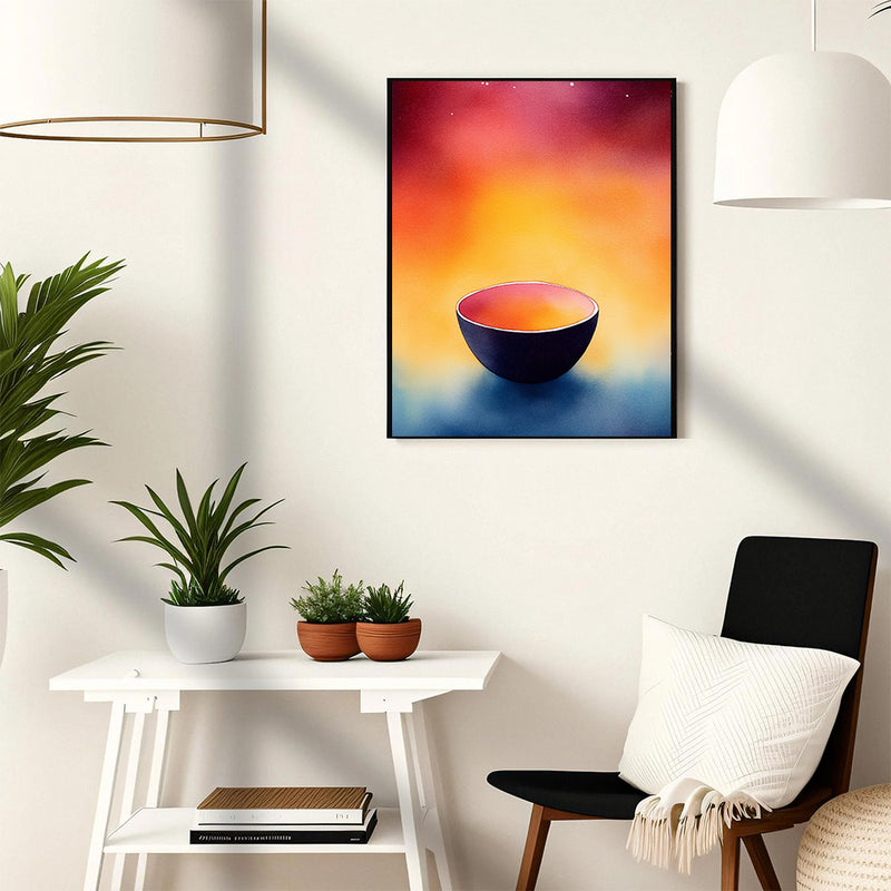 The Bowl of Eternal Light - Living Room - Canvas Wall Art - Print - Wall Decor