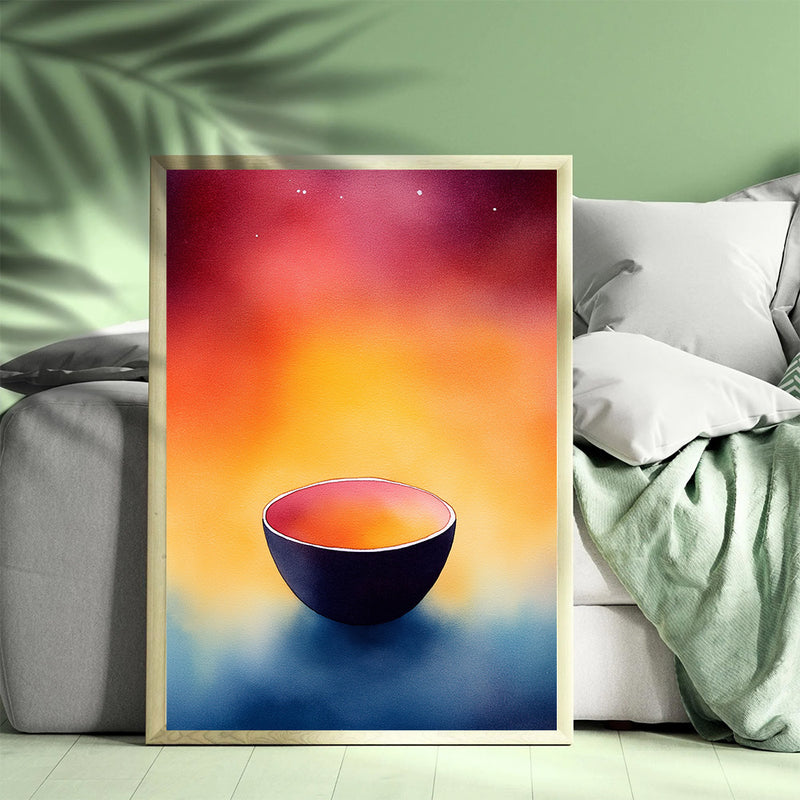 The Bowl of Eternal Light - Living Room - Canvas Wall Art - Print - Wall Decor