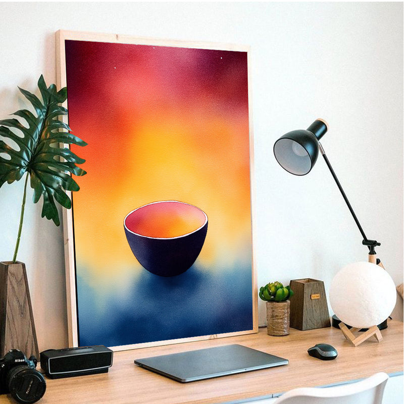 The Bowl of Eternal Light - Living Room - Canvas Wall Art - Print - Wall Decor