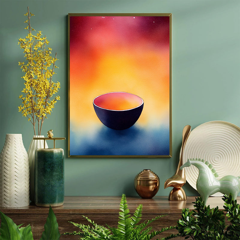 The Bowl of Eternal Light - Living Room - Canvas Wall Art - Print - Wall Decor