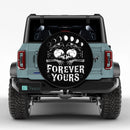 Forever Yours Skull Couple Jeep Car Spare Tire Cover