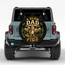 Slow Dad Sloth Car Spare Tire Cover